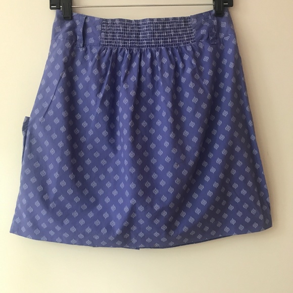 Cooperative High Waist Skirt, Pockets Gold Buttons - Picture 5 of 5